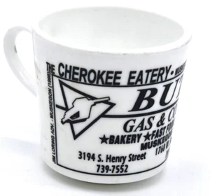 Muskegon Michigan Cherokee Eatery Local Diner Advertisement Mug Butch's Lot of 2 - Picture 1 of 8
