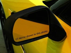 C7 Corvette NoviStretch Mirror Bra Stretch Covers MC150 Fits All 2014-2019 - Picture 1 of 5