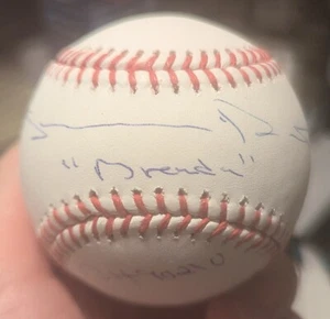 Shannen Doherty Beverly Hills 90210 Signed Official MLB Baseball Beckett Letter - Picture 1 of 6