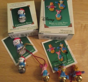Hallmark Disney Ring-A-Ling Pals (Pooh Tigger, Ferkel) + Hund Ring a Ling-Total 4 - Bild 1 von 10