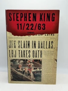 Stephen King, 11/22/63 DJHB 1st/1st DJHB VG Signed & Authenticated  983 - Picture 1 of 15