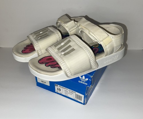 Sandali Adidas x Pharrell Williams Adilette 2.0 crema taglia 10 usati EG7831 150