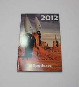 NEW Unused Spyderco 2012 Product Guide Small - Picture 1 of 2