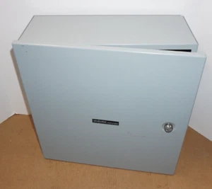 Hoffman A16N16ALP Medium Type 1 Custom Enclosure Hinged Gray 16 x 12 x 6.62" - Picture 1 of 9