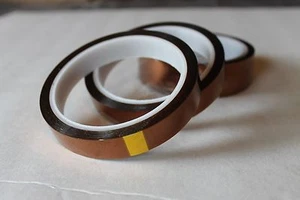 45 Rolls 3/4",Adhesive Hi-Temp Heat Resistant Soldering Polyimide (Kapton) tape - Picture 1 of 1