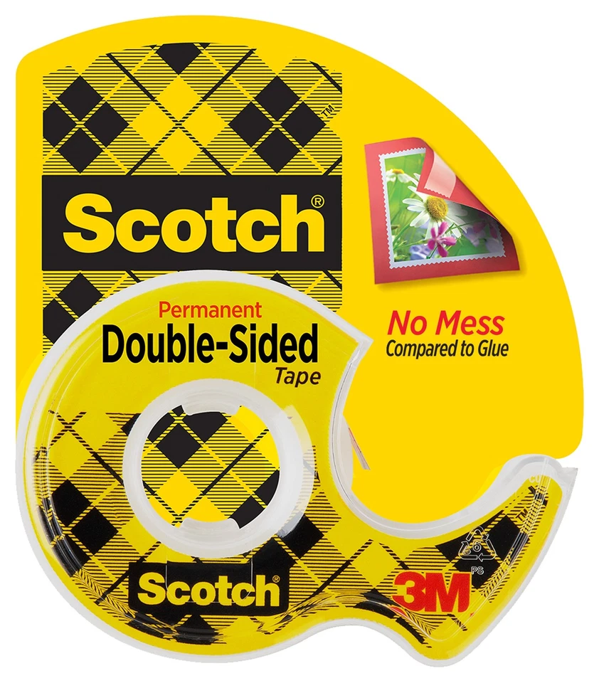 Scotch Removable Double-Sided Tape-0.75"X400" - Image 1 of 1
