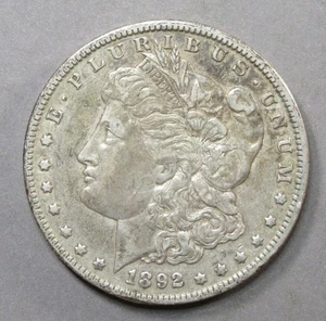 1892-O Morgan Silver Dollar Pleasing CH VF-XF - Picture 1 of 2