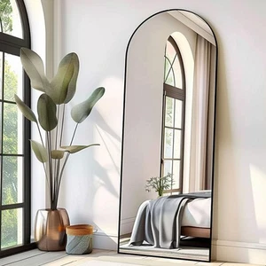 70''x26'' Full Length Mirror, Large Arched Floor Mirror with Stand, Oversized... - Picture 1 of 9
