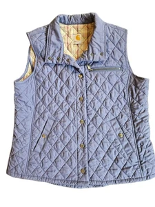 Chaleco acolchado de botones completos para mujer Carhartt púrpura talla mediana 8/10  - Imagen 1 de 6