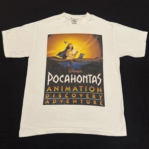 Camisa De Colección Disney Pocahontas Para Hombre Grande Animación Descubrimiento Aventura Años 90 - Imagen 1 de 12