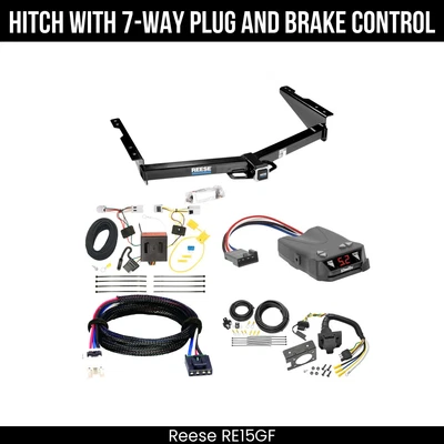 Controle de freio Hitch Tow PKG+ para 13-21 Nissan NV1500 12-21 NV2500 NV3500 44664 - Imagem 1 de 4