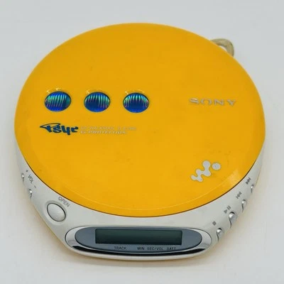Sony D-EJ360 Amarillo CD Walkman PSYC G-Protección Reproductor Portátil SOLO PIEZAS Foto 1 de 4