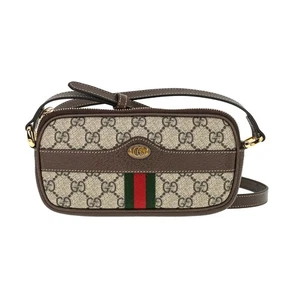 Neu echt Gucci 772317 GG Supreme Ophidia Mini Umhängetasche - Bild 1 von 8