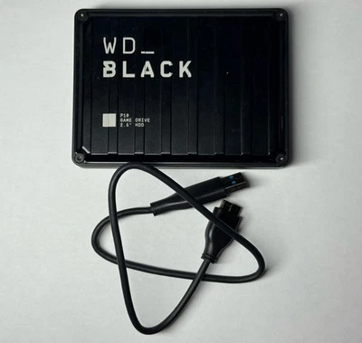 Western Digital Black P10 4TB External 2.5 inch (WDBA3A0040BBKWESN) Hard Drive - Image 1 of 3