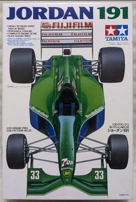Kit Modelo Plástico Japón Tamiya 1/20 Jordan 191 Colección Grand Preix Nº32 Foto 1 de 4