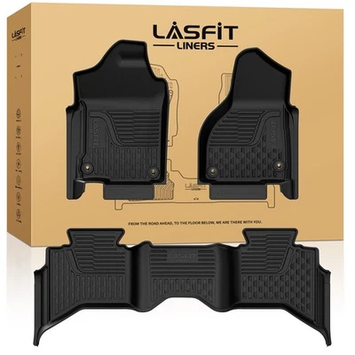 Floor Mats for Ram 1500 Classic 2019-2024 Quad Cab Bucket Seat 1st & 2nd Row Mat Foto 1 de 4