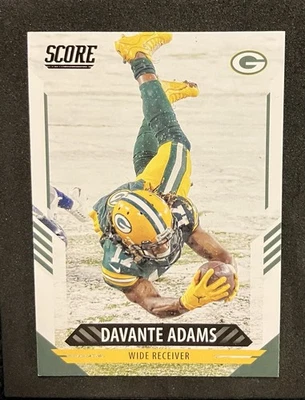 2021 Score Davante Adams #140 Green Bay Packers - Image 1 of 2