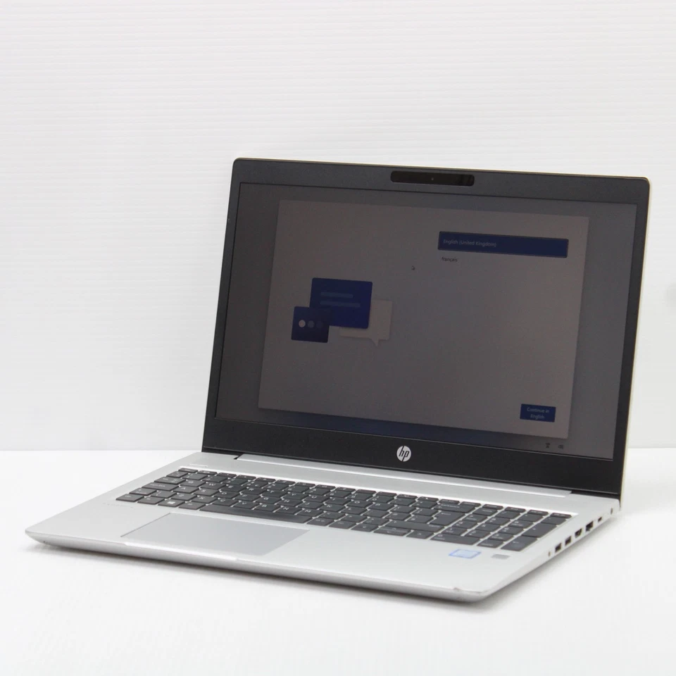 HP ProBook 450 G6 15.6 inch Laptop Intel i5 8265U 16GB RAM 256GB SSD Win 11 Pro - Image 1 of 4