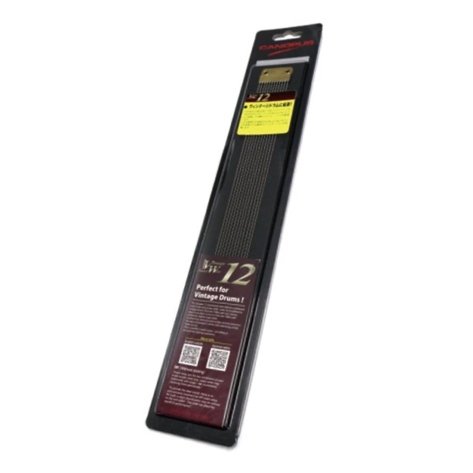 Canopus CPSL-14DR12 Vintage Snare Wire 12 Strands for 14" Snare Drum from Japan - Изображение 1 из 4