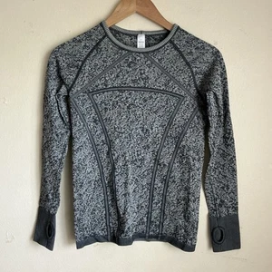 Ivivva Fly Tech Long Sleeve Lululemon Size 14 Athletic Gym - Picture 1 of 5