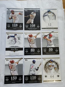 9 TARJETAS NUMERADAS MIXTAS/150/29 2007 Topps Moments & Milestones Roger Clemens 2 - Imagen 1 de 6