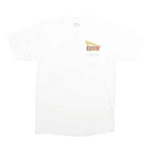 IN-N-OUT Mens White Graphic T-Shirt M Short Sleeve Crew Neck Classic Casual - Picture 1 of 6