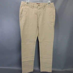 Pantalones UNTUCKit Caqui Calce Recto Informal Chino Estilo W30 L32 Calce Elástico - Imagen 1 de 8