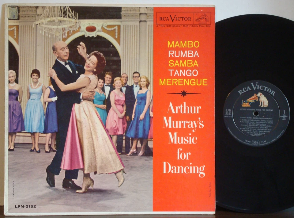 RAY CARTER ORCH Arthur Murray Mambo-Rumba-Samba-Tango RARE DG RCA/VICTOR MONO LP - Image 1 of 4
