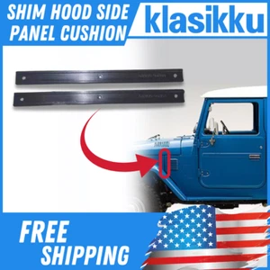 FIT FOR TOYOTA FJ40 FJ45 BJ40 BJ45 HJ45 HJ47 SHIM HOOD SIDE PANEL CUSHION - Picture 1 of 3