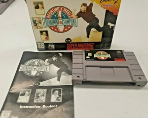 Brunswick World Tournament of Champions With Box & Manual for Super Nintendo  - Picture 1 of 3
