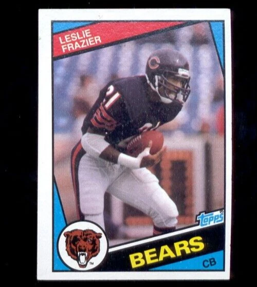 1984 Topps LESLIE FRAZIER Chicago Bears Rookie Card - Image 1 of 1