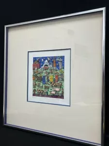JAMES RIZZI DREAM LAND 3D Siebdruck handsigniert signed gerahmt limitiert auf 300 - Bild 1 von 11