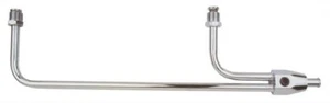 Trans-Dapt Performance 2197 Holley Quad; 3/8 in. Dia.; 9-5/16 in. Centers; Steel - Picture 1 of 6