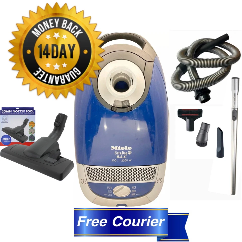 ✅Professionally Reconditioned Powerful 2200W Cat &Dog Max Miele Vacuum Cleaner - Image 1 of 4