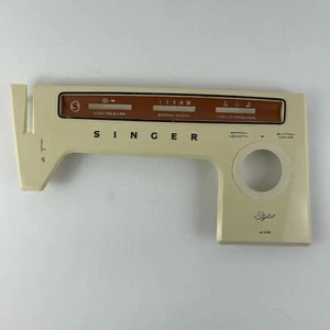 Singer Stylist 538 Electric Sewing Machine Replacement Front Panel - Picture 1 of 8