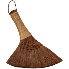  Small Broom Brown Silk Cleaning Accessory Whisk Broomstick Straw