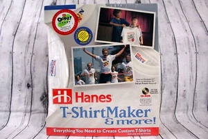 Vintage 96' Hanes T-Shirt Maker & More Design Kit w/CD New Factory Sealed Rare - Picture 1 of 9