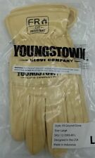 Youngstown Glove 12-3365-60-L FR Ground Glove Lined with Kevlar, Large, Tan