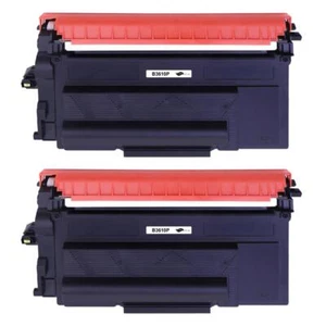 2 Black High Capacity Toner Cartridges to replace TN3610 Compatible for Brother - Picture 1 of 1