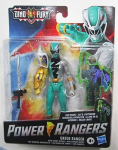 Power Rangers Dino Fury GREEN RANGER Action Figure Hasbro USA BRAND NEW 2022 - Picture 1 of 2