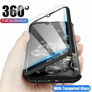 Case For Samsung Galaxy A50 A70 Full Body 360 Shockproof Front Back Phone Cover - Picture 1 of 11
