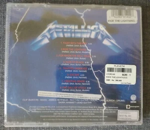 Metallica Ride The Lightening India Pressed CD Sealed 2001 - Imagen 1 de 7