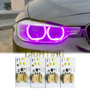 Purple Daytime running light Chips For 2012-2015 BMW 3 Series F30 F31 Xenon - Picture 1 of 5
