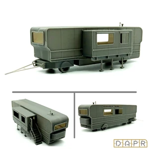 DAPR-OO Gauge Model Railway Scenery Kit - Fairground Showman's Caravan Trailer - Picture 1 of 10
