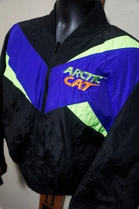 Unused Vintage Arcticwear Arctic Cat Snowmobile  Jacket Coat Neon Retro Vtg  o17 - Bild 1 von 9