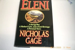 Eleni Personal Story Signed by the Author Nicholas Gage Hardcover - Foto 1 di 8