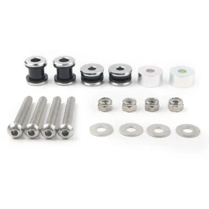 For Harley Softail FLSTC FXSTSB FXSTC FLSTF Sissy Bar Rack Docking Hardware Kit - Picture 1 of 13