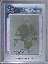 2014-15 Upper Deck Black Diamond Gems 1/1 Mark Visentin #BD-179 Rookie RC 0c3