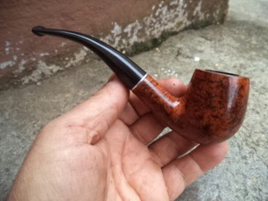 PIPE GOYA IN RADICA LISCIA BRIAR ECONOMIC LINE MADE IN ITALY 63 NEW - Picture 1 of 6