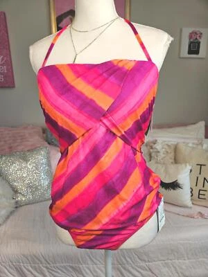 Nwt Ralph Lauren Colorful Two-Piece Swimsuit Set #527 - Image 1 of 4